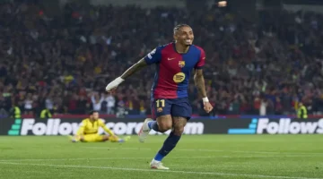 من يتصدر قائمة هدافي برشلونة تحت قيادة المدرب هانز فليك هذا الموسم؟